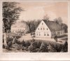 Henning, J., Heringsdorf, Gesellschaftshaus und Weißes Schloss, Lithographie nach W.v.Schack, D0163-3
