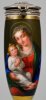 Franz Russ (1805-1849), Maria mit Jesuskind, Porzellanmalerei, Pfeifenkopf, D2278