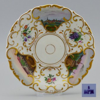 Buckauer Porzellanmanufaktur, Untertasse um 1840, D0741-194-00