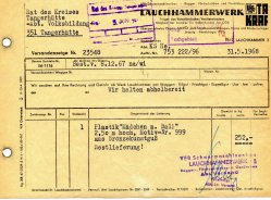 Restlieferung Lauchhammer 1968 Mädchen mit Ball