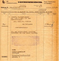 Lauchhammer, Rechnung 1964, Sputnikgucker