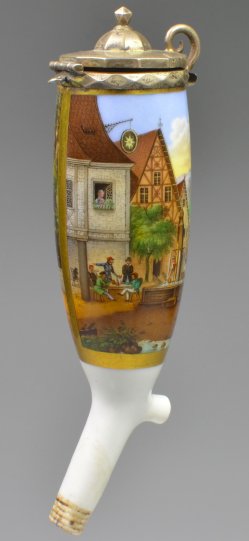 Muggendorf, Porzellanmalerei, Pfeifenkopf, D2068-3