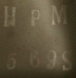 HPM 569 S - Blair 838 backstamp bearb