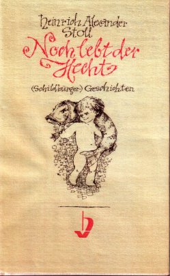 Heinz Bormann (1926-1974), Bucheinband, Stoll, Noch lebt der Hecht, Hinstorff Verlag Rostock, 1962