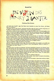 Das Magazin 57-03-10 Howard Fast, Die Vision des Henry J Baxter