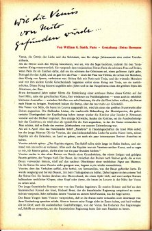 Das Magazin 57-05-36 William G Smith, Wie die Venus von Milo gefunden wurde