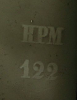 HPM 122, Blair423 backstamp