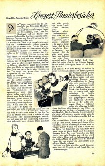 Das Magazin 54-03-59 Ratschläge für Konzert + Theaterbesucher