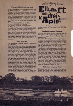 Das Magazin 66-06-40 Ulrich und Irmgard Speitel, Elbfahrt mit drei Kapitänen