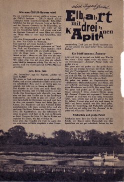 Das Magazin 66-06-40 Ulrich und Irmgard Speitel, Elbfahrt mit drei Kapitänen