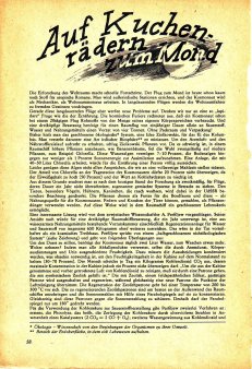 Das Magazin 66-07-58 Heinz Machatscheck, Auf Kuchenrädern zum Mond