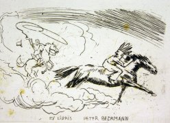 Wilhelm Giese (1883-1945), Ex Libris, Peter Beckmann 1908 (045)