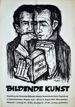 Ernst Seifert (1922-1976) Ausstellungsplakat 1962, Magdeburg, D0408