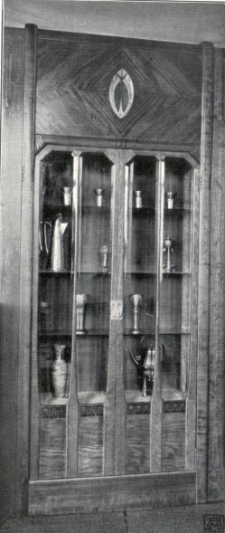 Albin Müller, Glas-Schrank 1904