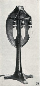Albin Müller, Reflektor-Lampe 1904