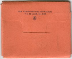 Ostseebad Heringsdorf, Seebrücke 1956, Schuber hinten