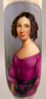 1155 Frauenportrait mit Gürtel Detail