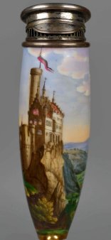 Schloss Lichtenstein, Porzellanmalerei, Pfeifenkopf, D2598