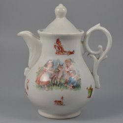 Buckauer Porzellanmanufaktur, Kinderkanne um 1890, D0359-003-30